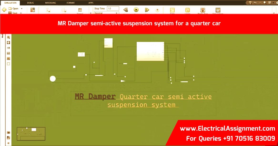 Quarter Car Suspension Simulator with MR Damper Control screenshot 5